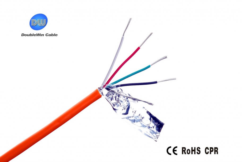 18awg shielded security cables