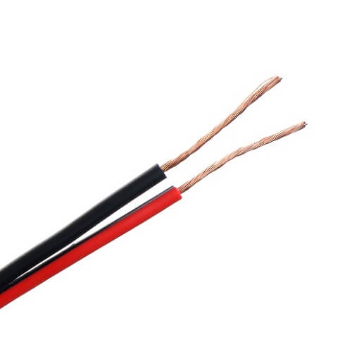 red and black speaker wire